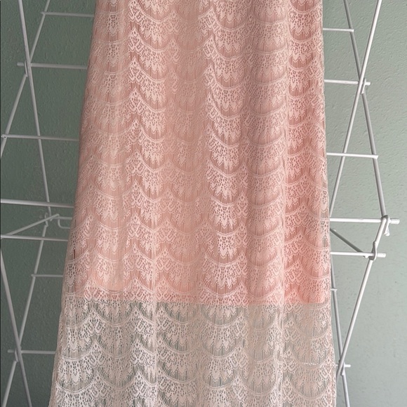 Pink Lace Dress - Picture 6 of 8